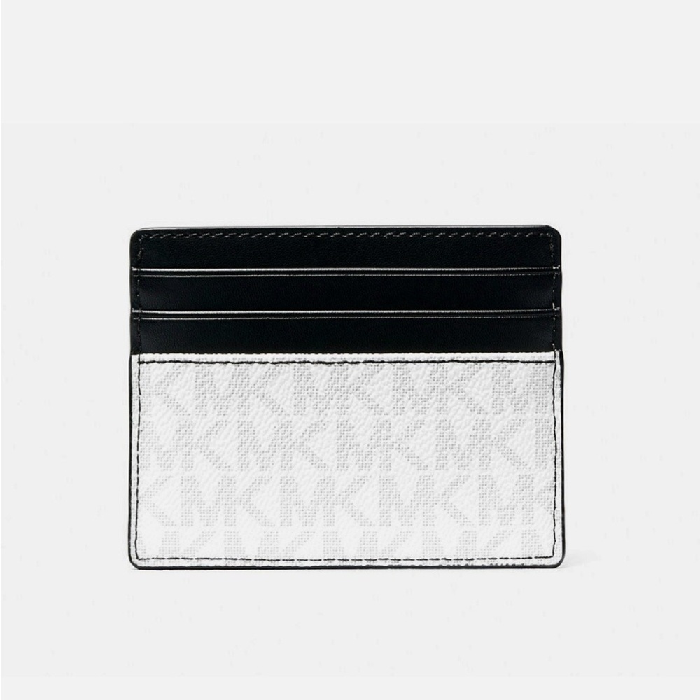 Michael Kors Black and White Logo Card Case (NWT) - Picture 3 of 4